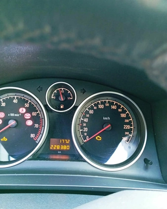 Opel Zafira cena 15200 przebieg: 229000, rok produkcji 2008 z Sławków małe 16
